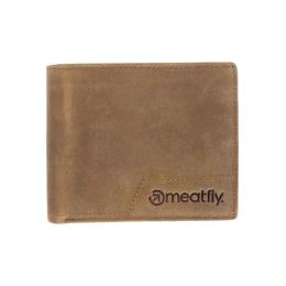 peněženka Meatfly Eliot Premium Leather Wallet 23/24 Oak