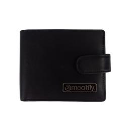 peněženka Meatfly Nathan Premium Leather Wallet 25/26 Black