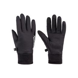 Pánské rukavice Meatfly Mens Powerstretch 2022 Black/White