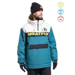 zimní bunda na lyže/snowboard Meatfly Zenith 23/24 Teal Blue
