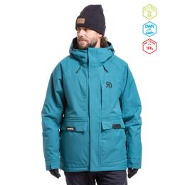 pánská zimní bunda na lyže/snowboard Meatfly Vertigo Jacket 23/24 Teal Blue
