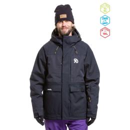 pánská zimní bunda na lyže/snowboard Meatfly Vertigo Jacket 23/24 Black