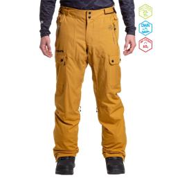 pánské zimní kalhoty na lyže/snowboard Meatfly Gary Pants 23/24 Wood