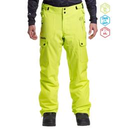 pánské zimní kalhoty na lyže/snowboard Meatfly Gary Pants 23/24 Acid Lime