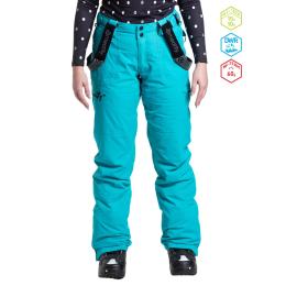 dámské zimní kalhoty na lyže/snowboard Meatfly Foxy Pants 23/24 Turquoise