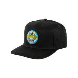 Pánská kšiltovka Meatfly Tyler Snapback 2024 Adventure Black