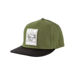 Pánská kšiltovka Meatfly Tyler Snapback 2024 Sunny Olive /Black