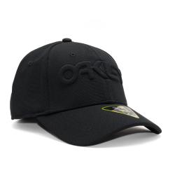Kšiltovka Oakley 6 Panel Stretch Hat Embossed 2024 Blackout