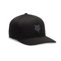 Pánská kšiltovka Fox Head Tech Flexfit 25/26 Black/Charcoal