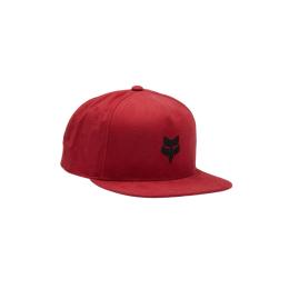 Kšiltovka Fox Head Snapback 25/26 Flame red
