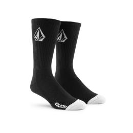Ponožky Volcom Full Stone Socks 26/27 Black