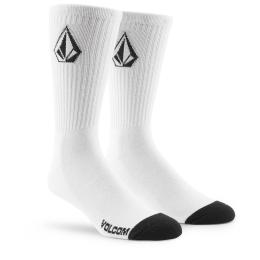 Ponožky Volcom Full Stone Socks 26/27 White