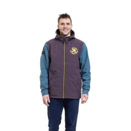 pánská jarní bunda Meatfly Finn Jacket 2026 Plum / Colonial
