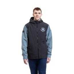 pánská jarní bunda Meatfly Finn Jacket 2026 Black / Storm