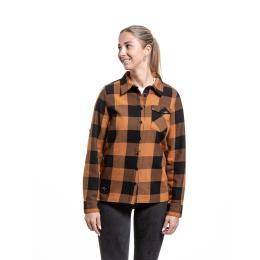 dámská košile Meatfly Olivia 2,0 Premium Shirt 2024 Caramel