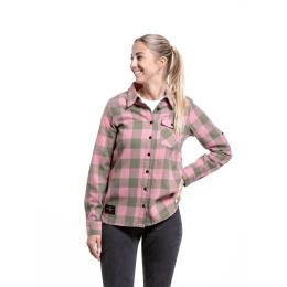 dámská košile Meatfly Olivia 2,0 Premium Shirt 2024 Pink/Olive