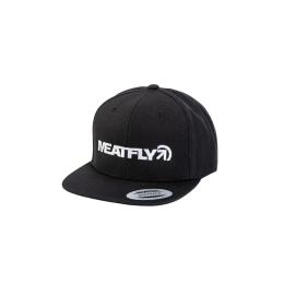 Pánská kšiltovka Meatfly Skipper Snapback 2024 White/Black