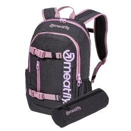 Batoh Meatfly Basejumper 22L 2022 Pink/Charcoal Heather