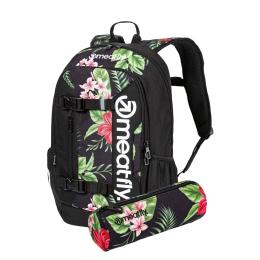 Batoh Meatfly Basejumper 22L 25/26 Tropical Black