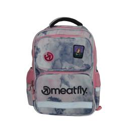 Aktovka Meatfly Max School bag 2022 Clouds Pink
