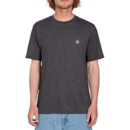Pánské tričko Volcom Circle Blanks 26/27 Heather Black