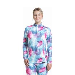 Dámské termo triko Meatfly Esme 25/26 Pink Flowers