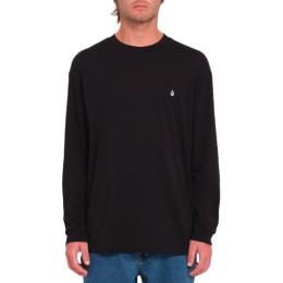 pánské triko dlouhý rukáv VOLCOM Stone Blanks 26/27 Black