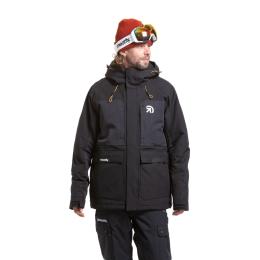 Pánská zimní bunda na lyže/snowboard Meatfly Vertigo Jacket 24/25 Black