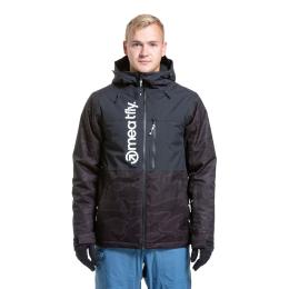 Pánská zimní bunda Meatfly Manifold Jacket 2024 Morph Black