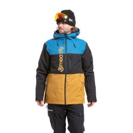 Pánská zimní bunda Meatfly Manifold Jacket 2024 Wood/Blue