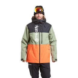 Pánská zimní bunda Meatfly Manifold Jacket 2024 Black/Orange