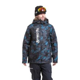 Pánská zimní bunda Meatfly Manifold Jacket 2024 Blue Mossy