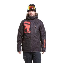 Pánská zimní bunda na lyže/snowboard Meatfly Shader Jacket 24/2 5 Morph Black