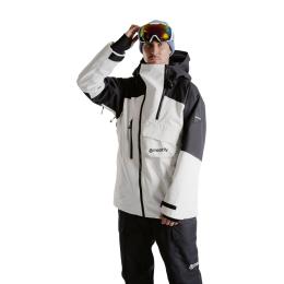 Pánská zimní bunda Meatfly Blake Jacket 2024 Clouds White