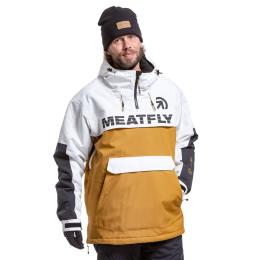 Zimní bunda na lyže/snowboard Meatfly Zenith jacket 2024 Wood/White