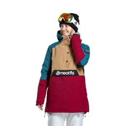 Dámská SNB & SKI bunda Meatfly Aiko 2024 Beet Red/Blue