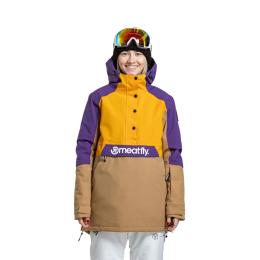 Dámská SNB & SKI bunda Meatfly Aiko 2024 Sunflower/Tan