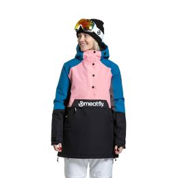 Dámská SNB & SKI bunda Meatfly Aiko 2024 Flamingo Pink/Black