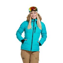 Dámská SNB & SKI bunda Meatfly Bonie 2024 Turquoise