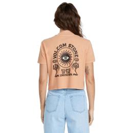 dámské triko VOLCOM Dial Crop Tee 2025