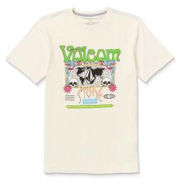pánské triko VOLCOM Worldly 2025 White