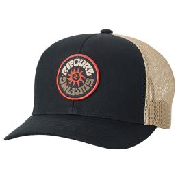 Kšiltovka Rip Curl Custom Curve Trucker 2026 Black/Khaki
