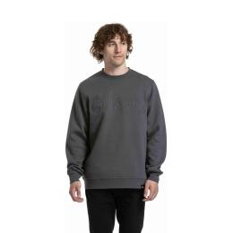 Mikina Meatfly Luke Crewneck 202 5 Dark Grey