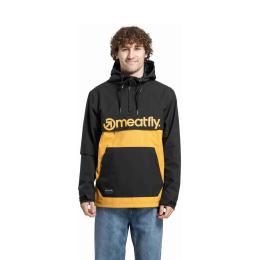 Pánská jarní šusťáková bunda Meatfly Garen 2025 Black/Camel