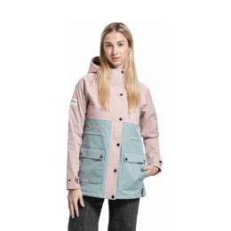 Dámská podzimní šusťáková bunda Meatfly Xita Jacket 202 5 Slate/Maue