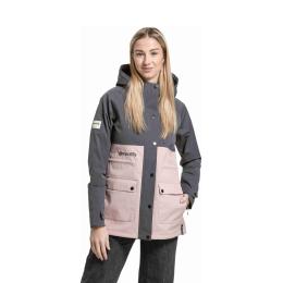 Dámská podzimní šusťáková bunda Meatfly Xita Jacket 2025 Grey/Maue