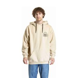 Unisex mikina Meatfly Fry Uni Hoodie 202 5 Skull Beige