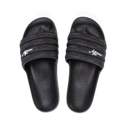 Dámské žabky Meatfly Hudson 2025 Black Stripes