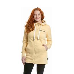 Dámská mikina Meatfly Clair Hoodie 2025 Straw