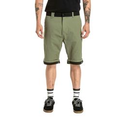 Pánské kraťasy Meatfly Barry 2.0 202 5 Olive/Black Ripstop